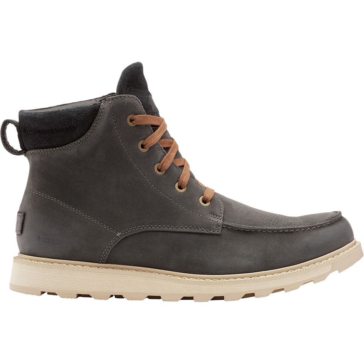 Image of SOREL Madson II Moc Toe WP Boot - Men's Coal, 10.5