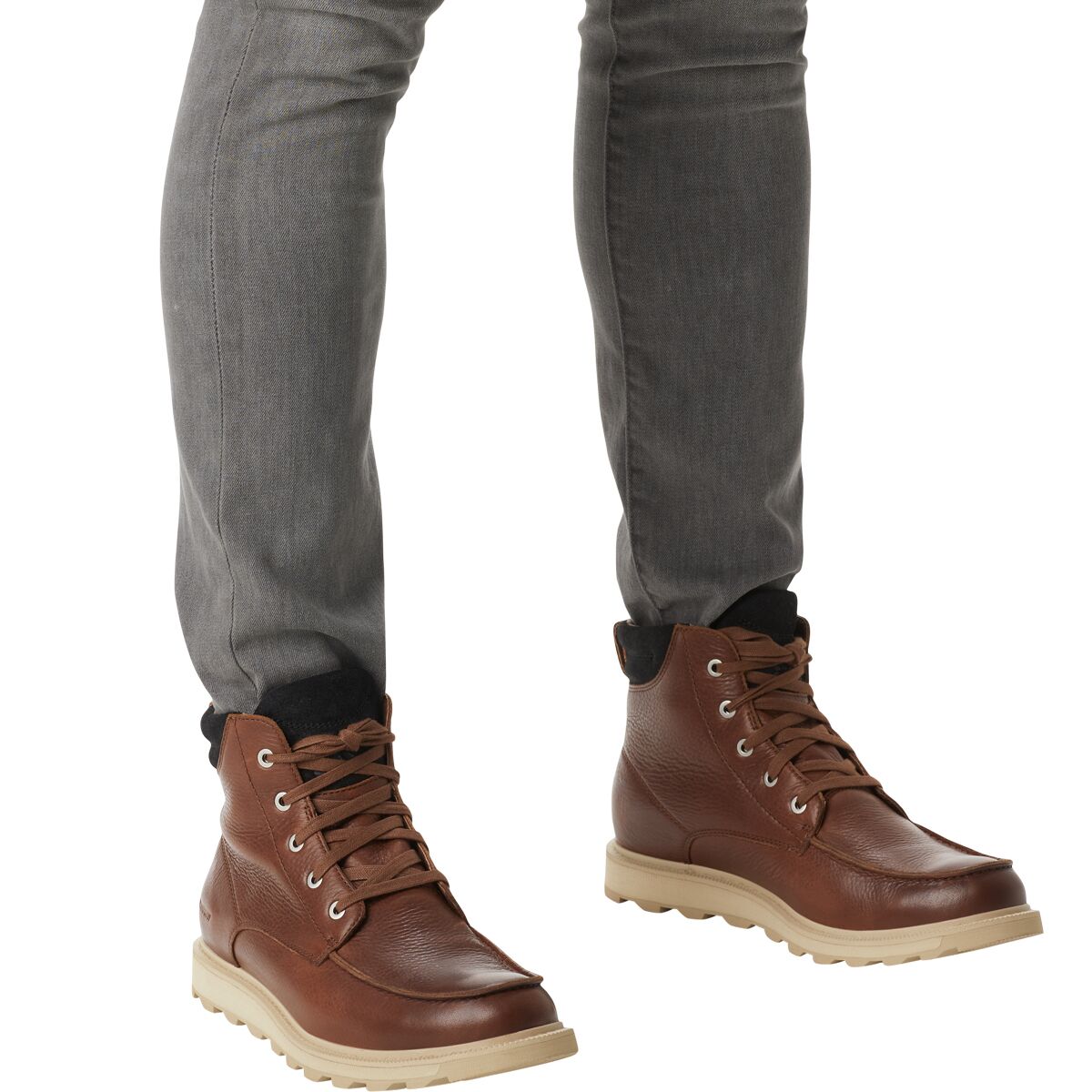 sorel men's madson ii moc toe waterproof boot tobacco SOREL Madson II Moc Toe WP Boot - Men's
