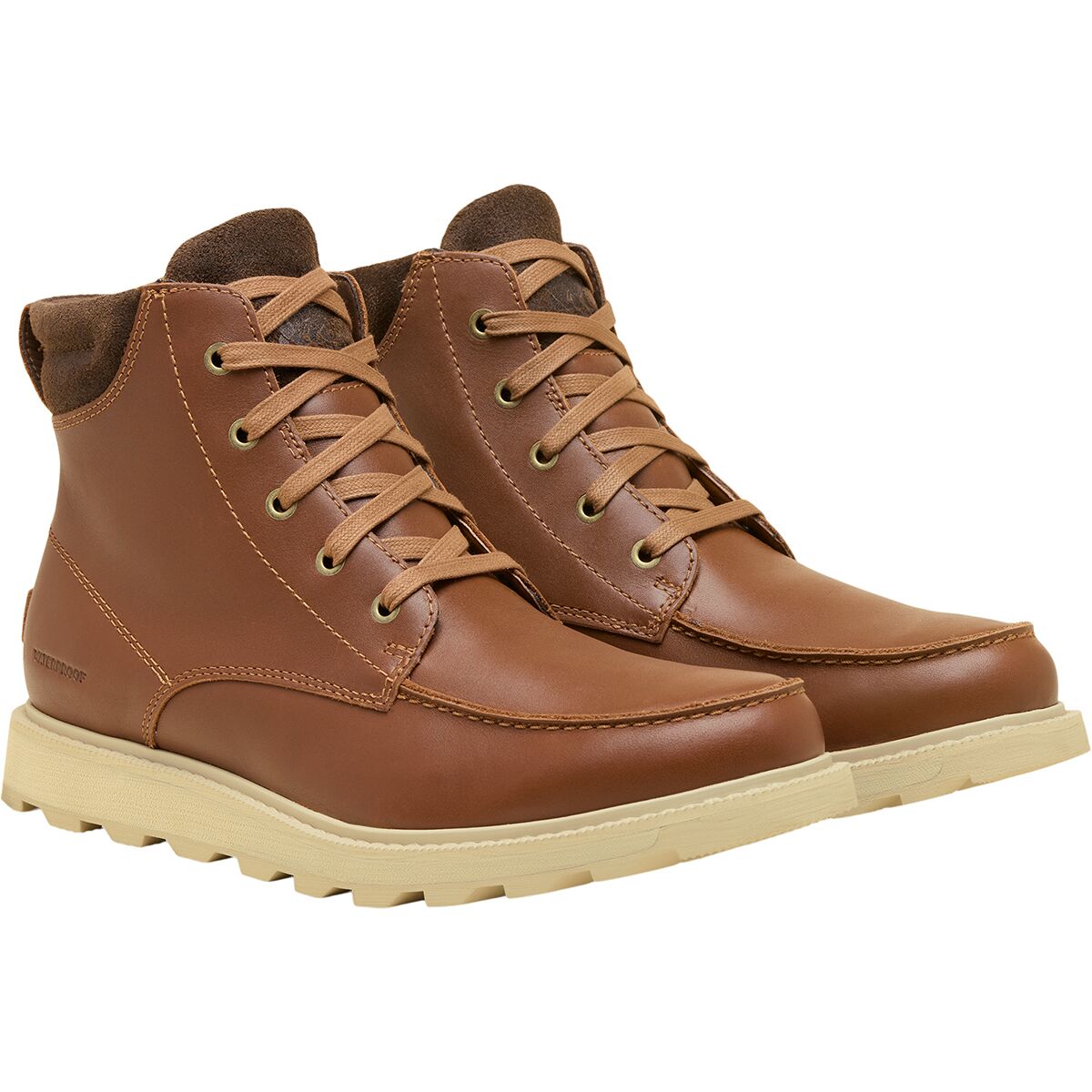 Sorel Madson ll Boots Men\'s Brown Waterproof Leather Moc Toe Ankle Casual Sorel Men main image 2