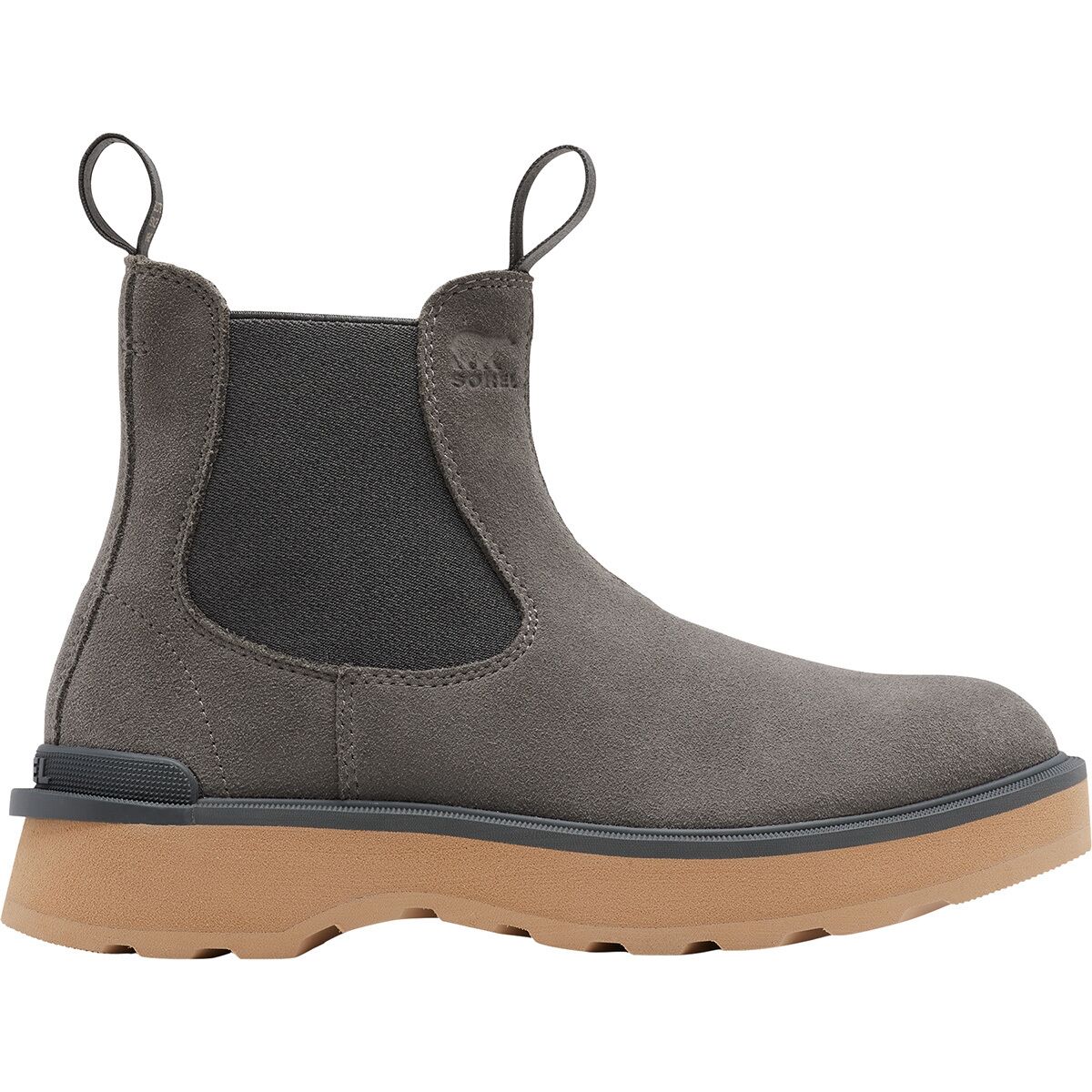 Image of SOREL Hi-Line Chelsea Boot - Women's Quarry/Tawny Buff, 6.5