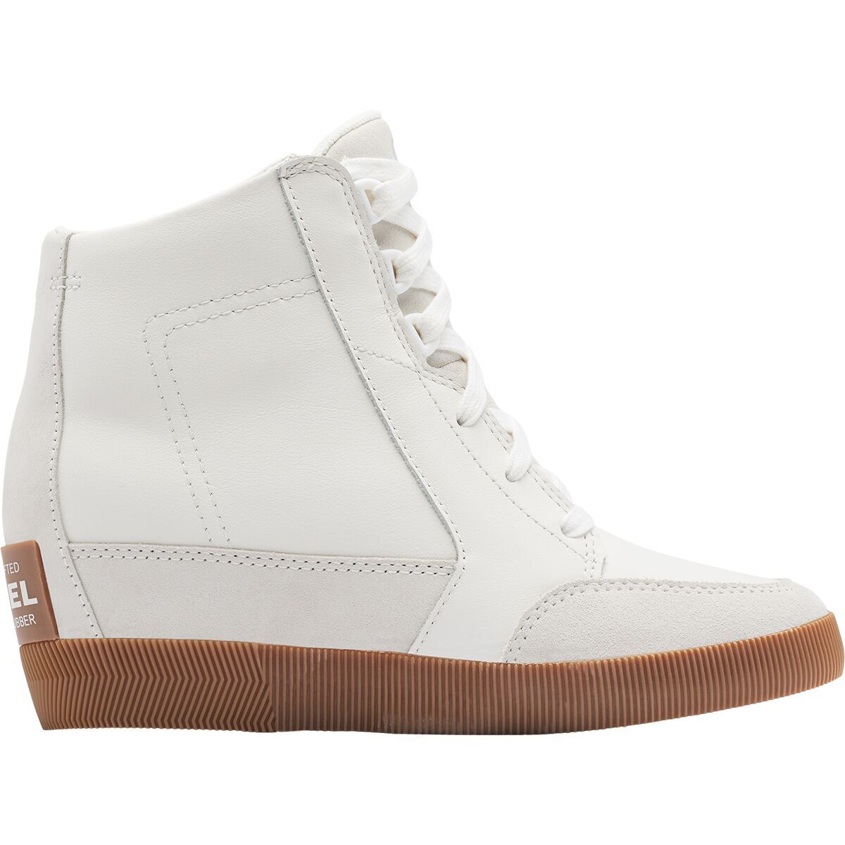Image of SOREL Out N About Wedge II Boot - Women's Sea Salt/Gum 2, 7.5