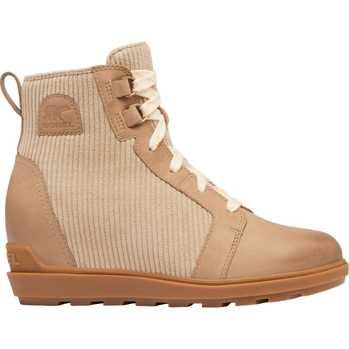 SOREL Evie II NW Lace Boot - Women's Dusty Tan/Gum 2, 9.5