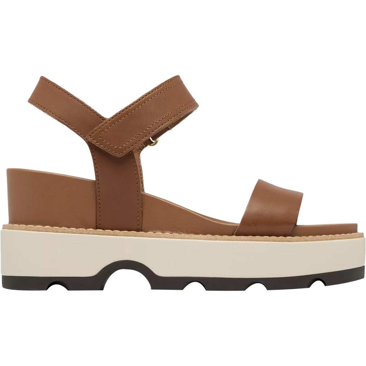 SOREL SOREL Joanie IV Y Strap Wedge - Women's Velvet Tan/Blackened Brown, 9.5
