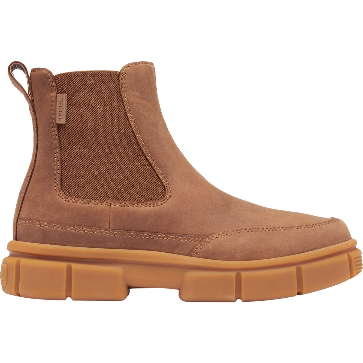 Image of SOREL Explorer STRT Chelsea Boot - Women's Velvet Tan/Gum 2, 9.5
