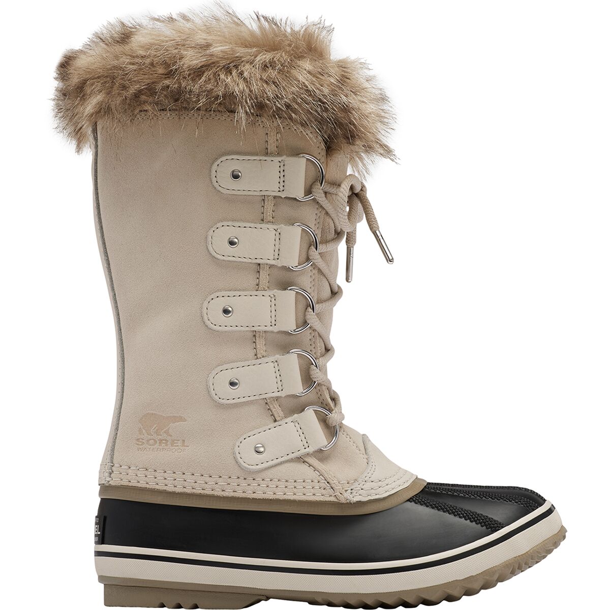 Image of SOREL Joan Of Arctic Waterproof Boot - Women's Fawn/Omega Taupe, 6.0