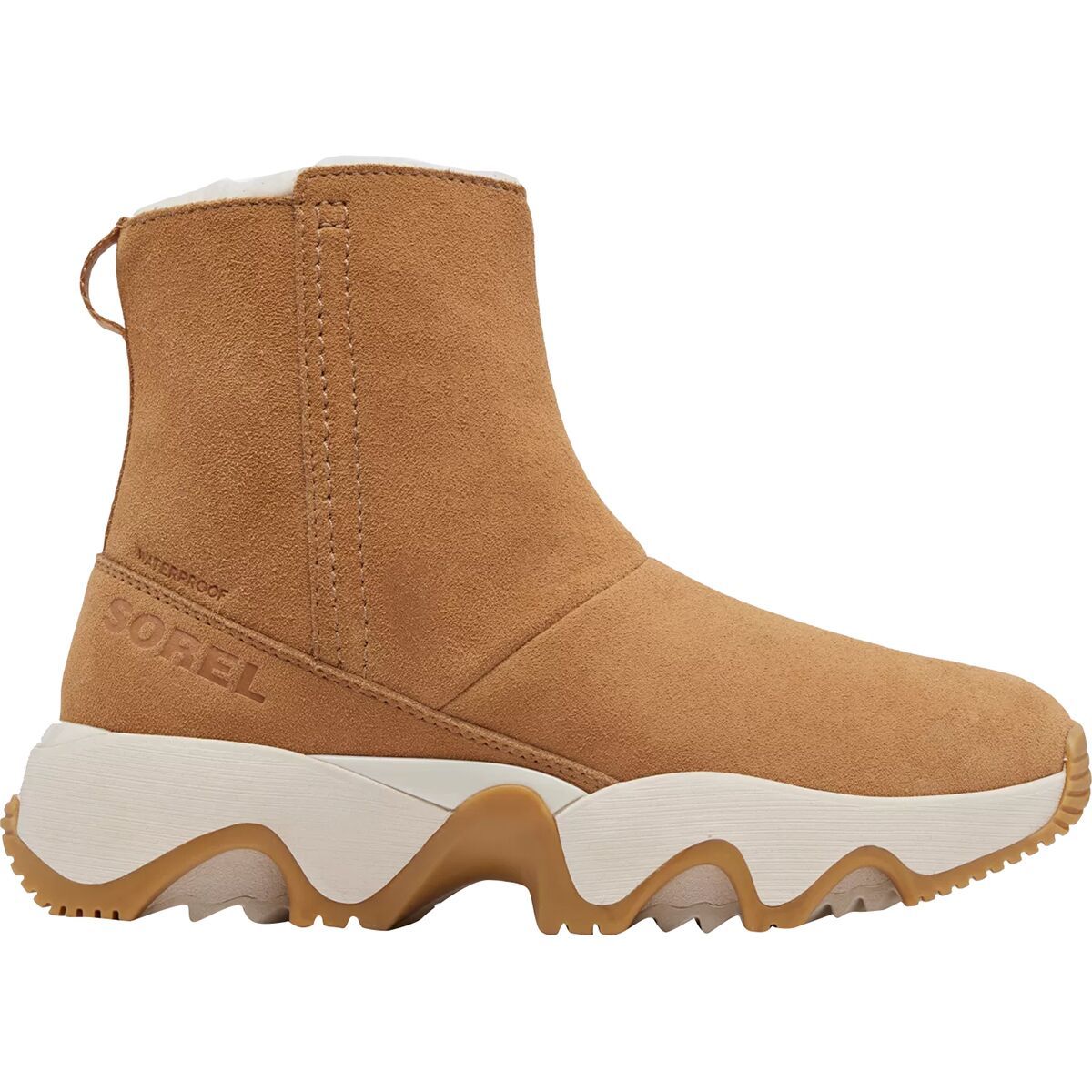 Image of SOREL Kinetic Impact Short WP Boot - Women's Tawny Buff/Gum 17, 12.0