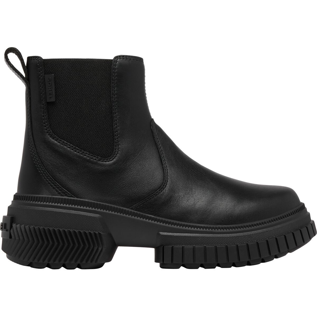 Image of SOREL Ona Ave Chelsea WP Boot - Women's Black/Black, 7.0