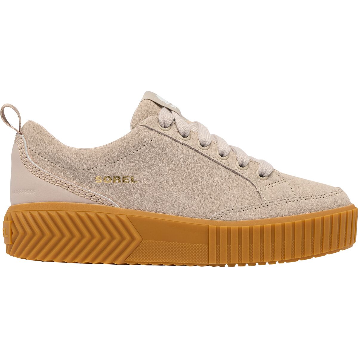 Image of SOREL Ona Ave Low Sneaker - Women's Crushed Clay/Gum 2, 9.5