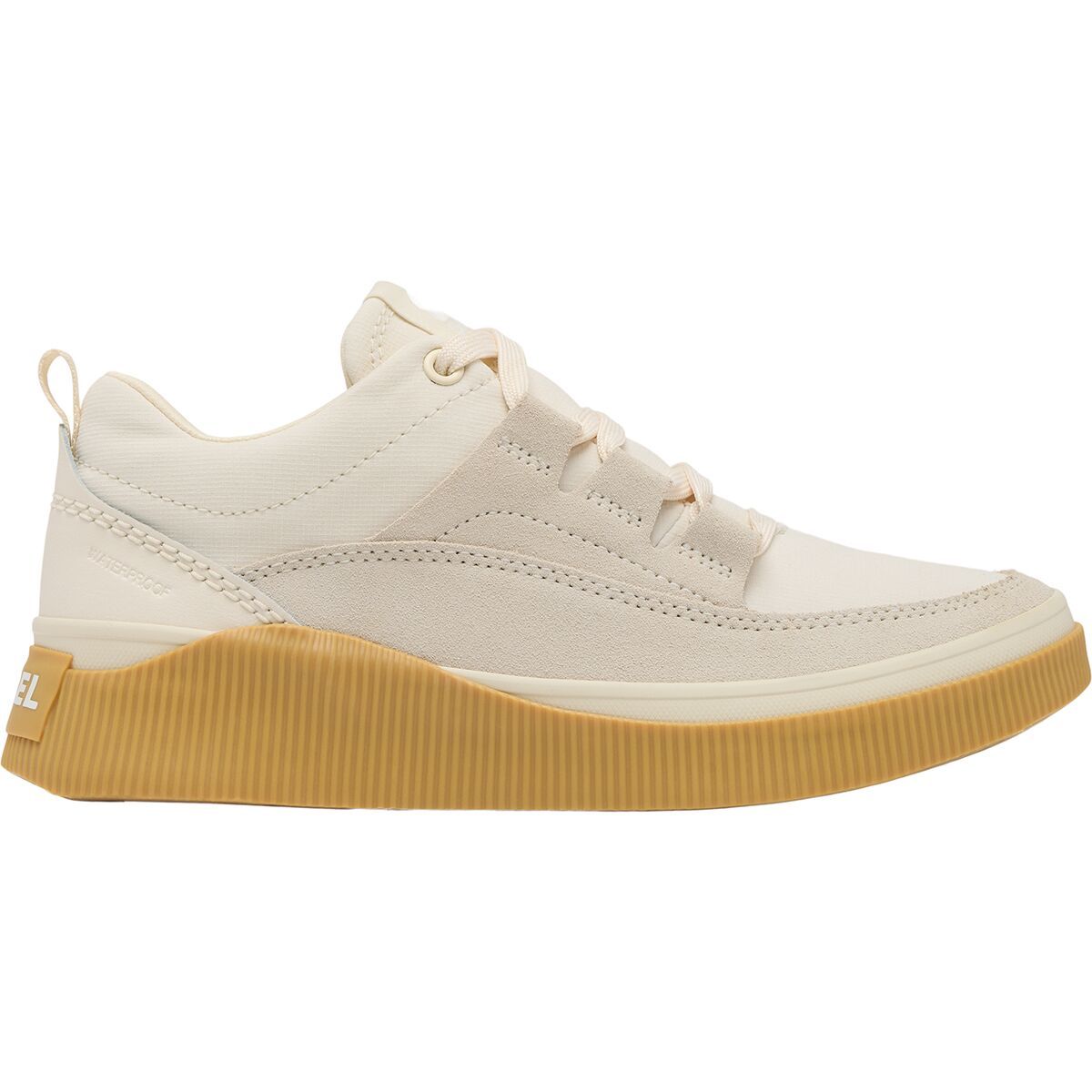 Image of SOREL Out N About IV Low WP Sneaker - Women's Chalk/Gum 16, 9.5