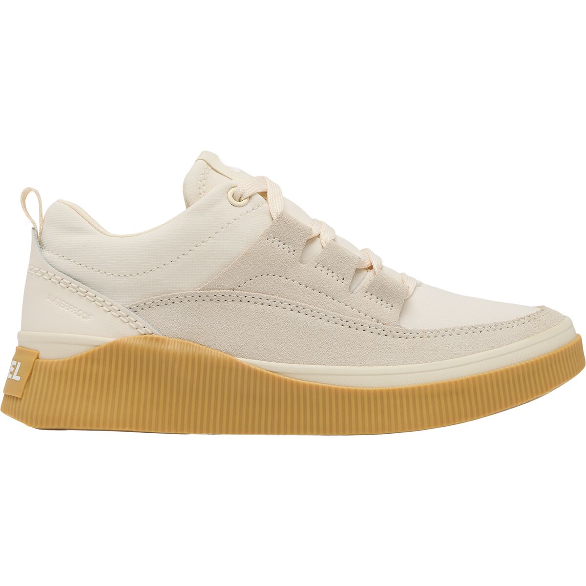 Image of SOREL Out N About IV Low WP Sneaker - Women's Chalk/Gum 16, 7.5