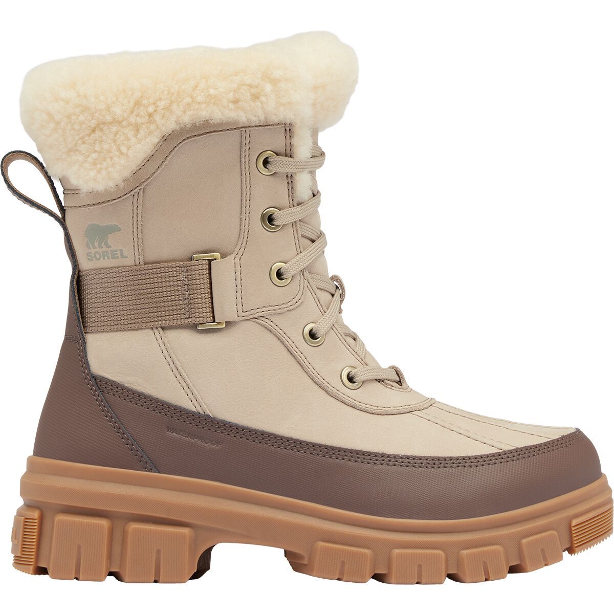 Image of SOREL Tivoli V Parc WP Boot - Women's Omega Taupe/Gum 10, 9.5