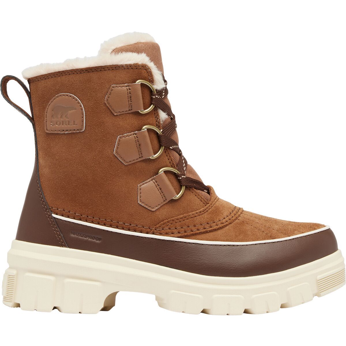 Image of SOREL Tivoli V Waterproof Boot - Women's Velvet Tan/Tobacco, 10.5