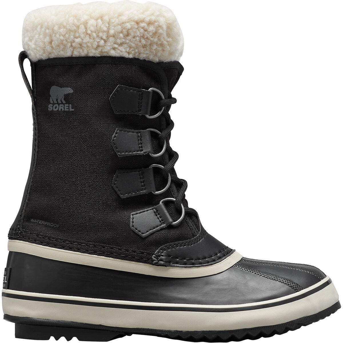 Image of SOREL Winter Carnival WP Boot - Women's Black/Stone, 7.0