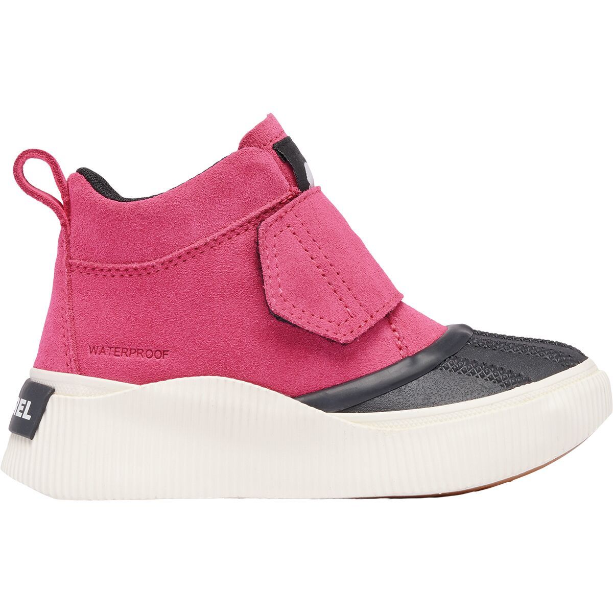 SOREL Out N About IV Strap WP Boot - Toddlers' Nico/Jet, 4.0