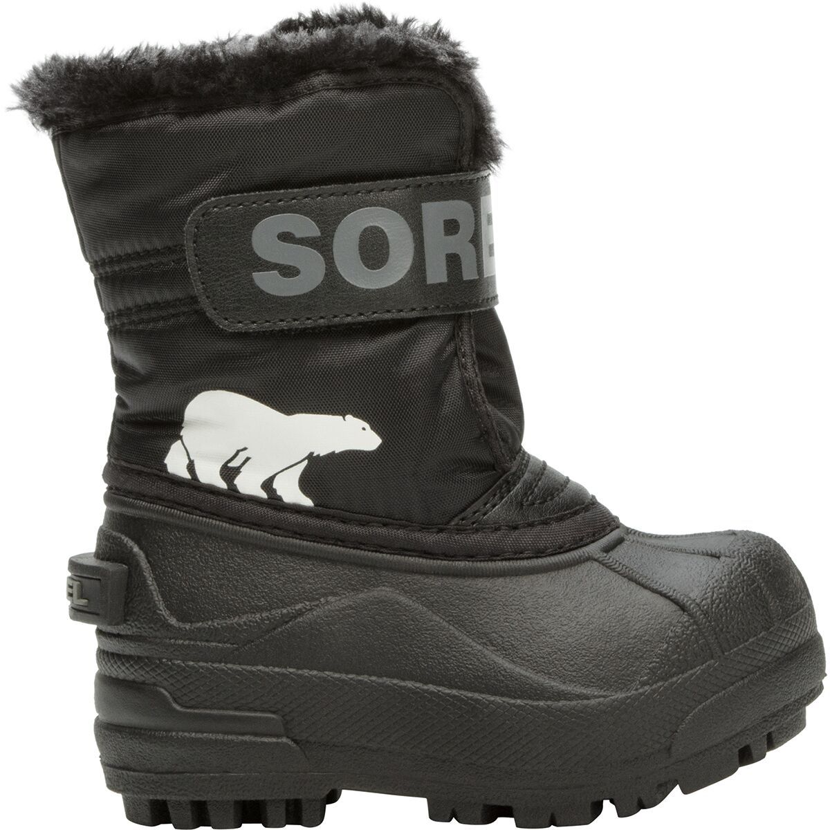 Image of SOREL Snow Commander Boot - Toddlers' Black/Charcoal, 7.0