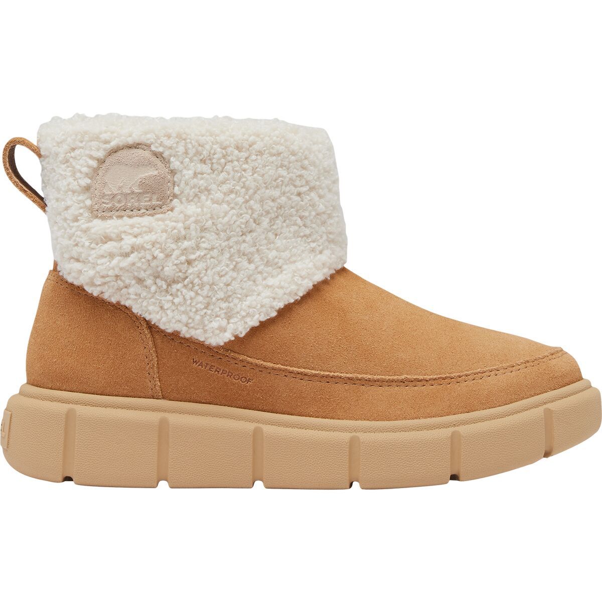 Image of SOREL Sorel Explorer III Slip-On CZY WP Boot - Boys' Tawny Buff/Natural, 6.0