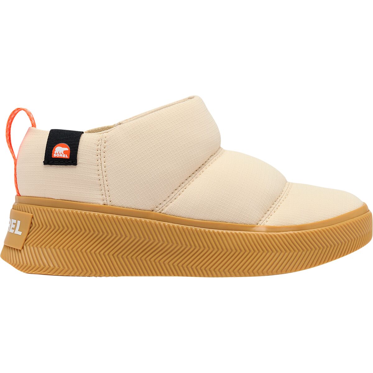 Image of SOREL Out N About IV Mini Puffy Boot - Kids' Honey White/Gum 16, 1.0