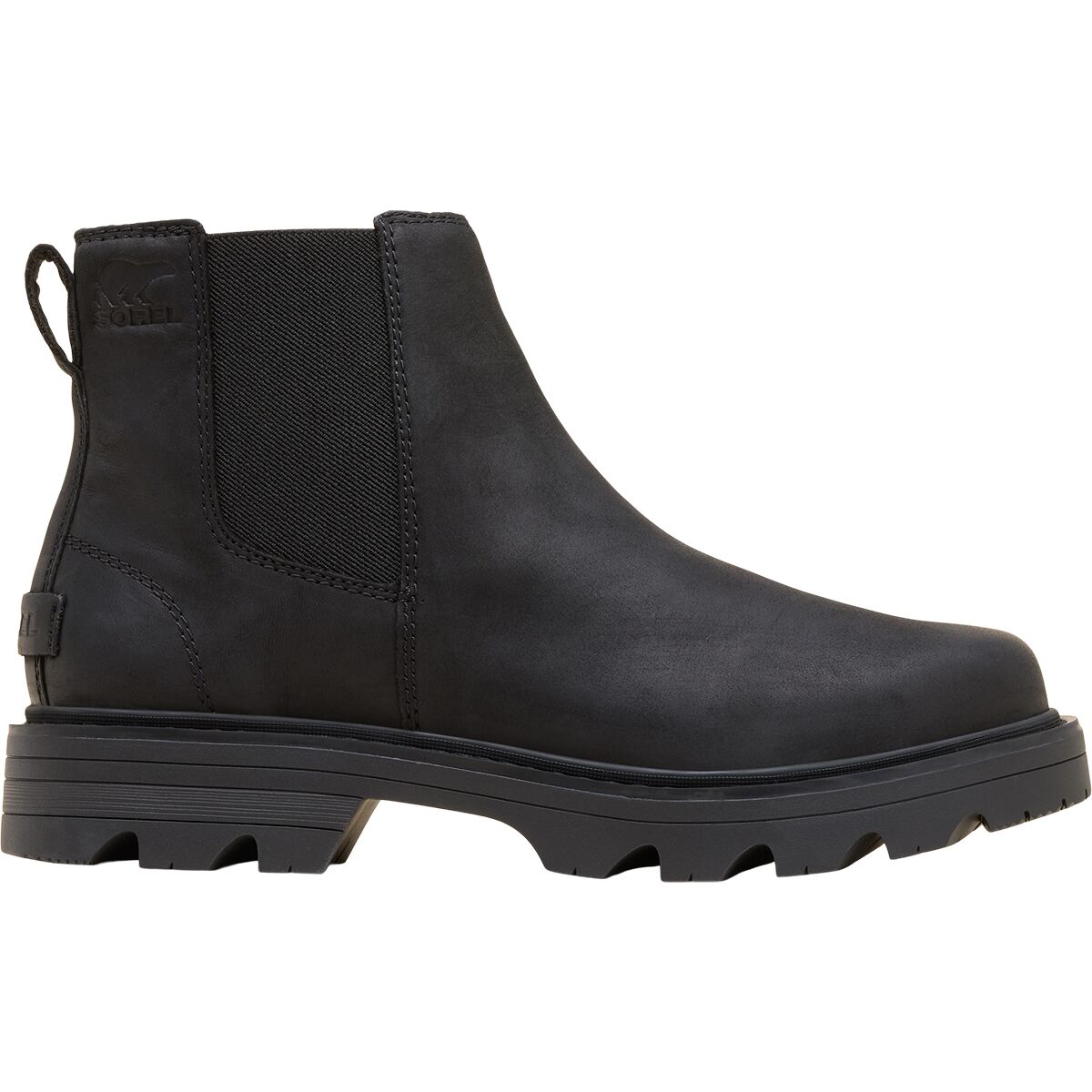 Image of SOREL Revel RD WP Chelsea Boot - Women's Black/Black, 6.5