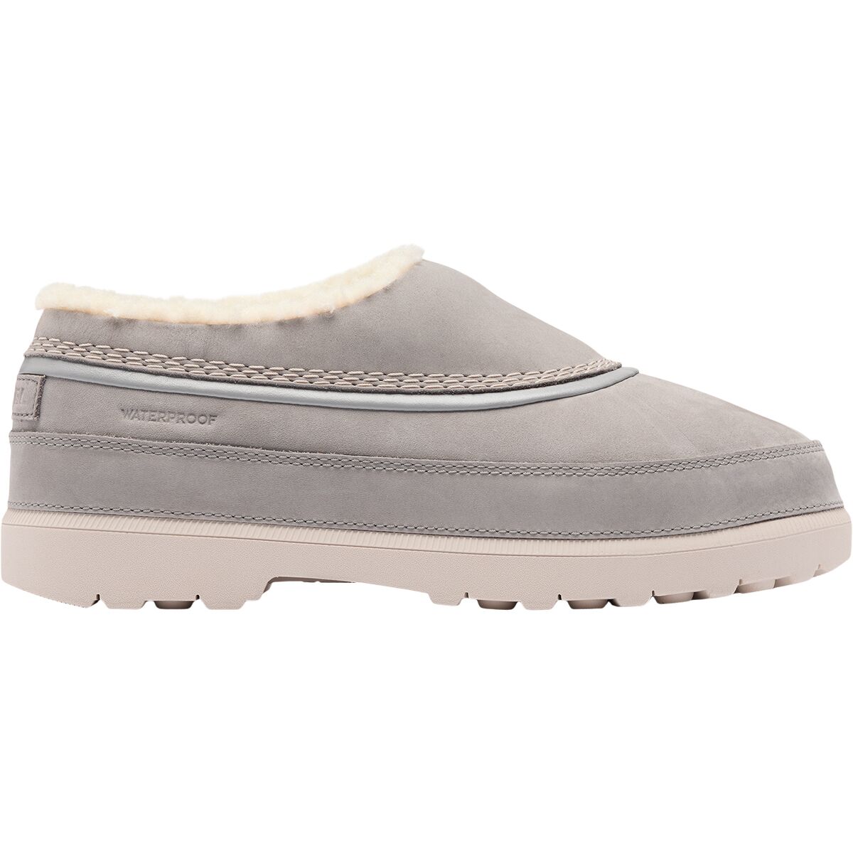 Image of SOREL Ambler Fireside WP Shoe - Women's Chrome Grey/Dove, 8.0