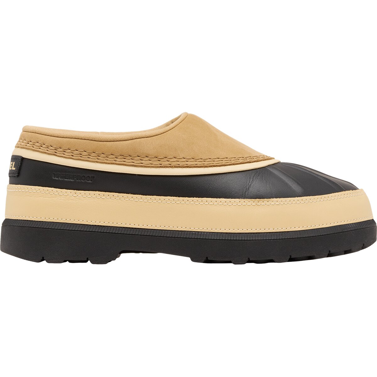 Image of SOREL Ambler WP Shoe - Men's Caribou Buff/Black, 10.0