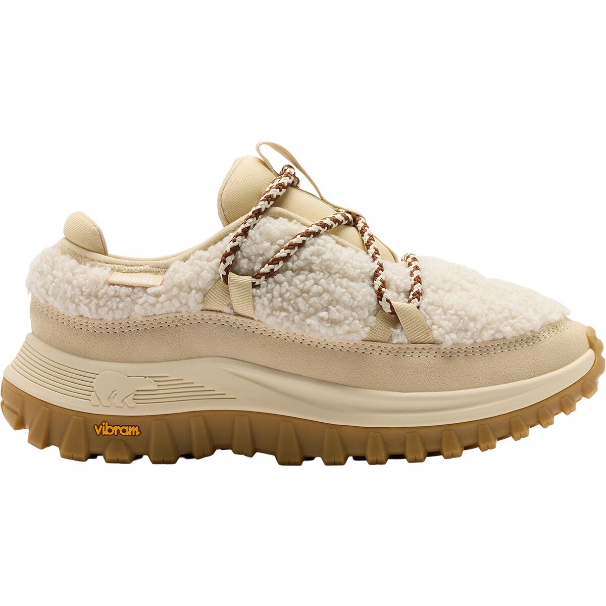 Image of SOREL Callsign Daybreak Cozy Shoe - Women's Bleached Ceramic/Gum 17, 10.0