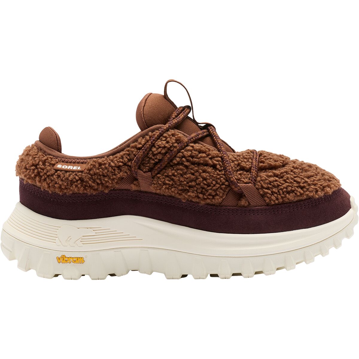 Image of SOREL Callsign Daybreak Cozy Shoe - Women's Dark Auburn/Snow, 6.0