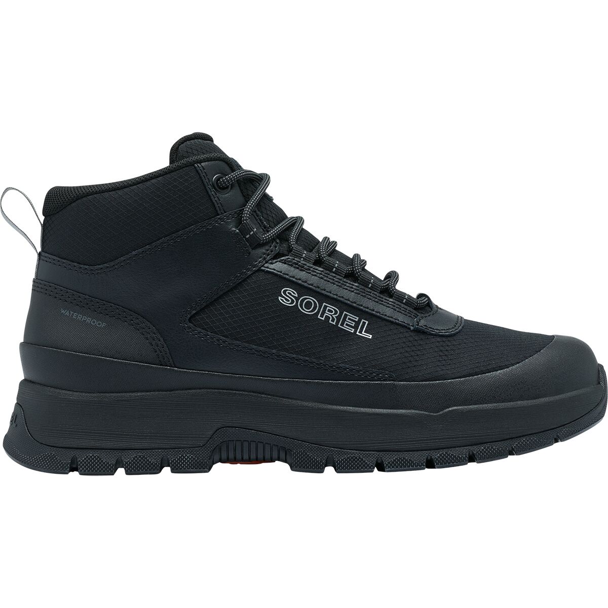 SOREL Outing NW Mid WP Shoe - Men's Black/Black, 12.0