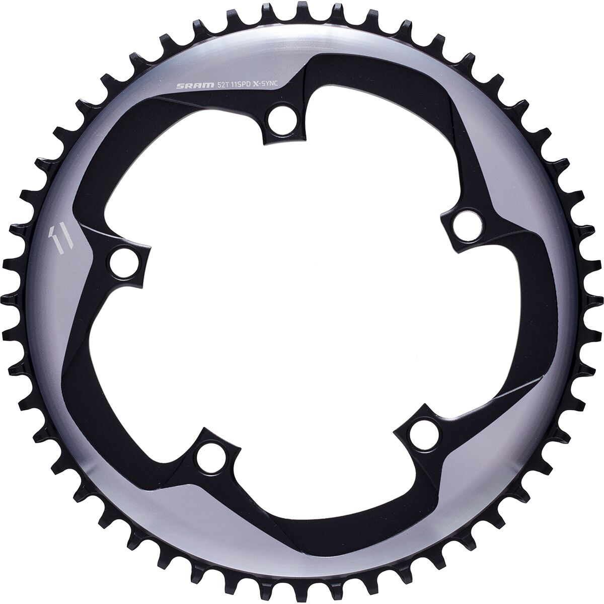 Image of SRAM Force 1 X-Sync 11-speed Chainring - 2024 Argon Grey, 42T x 110BCD