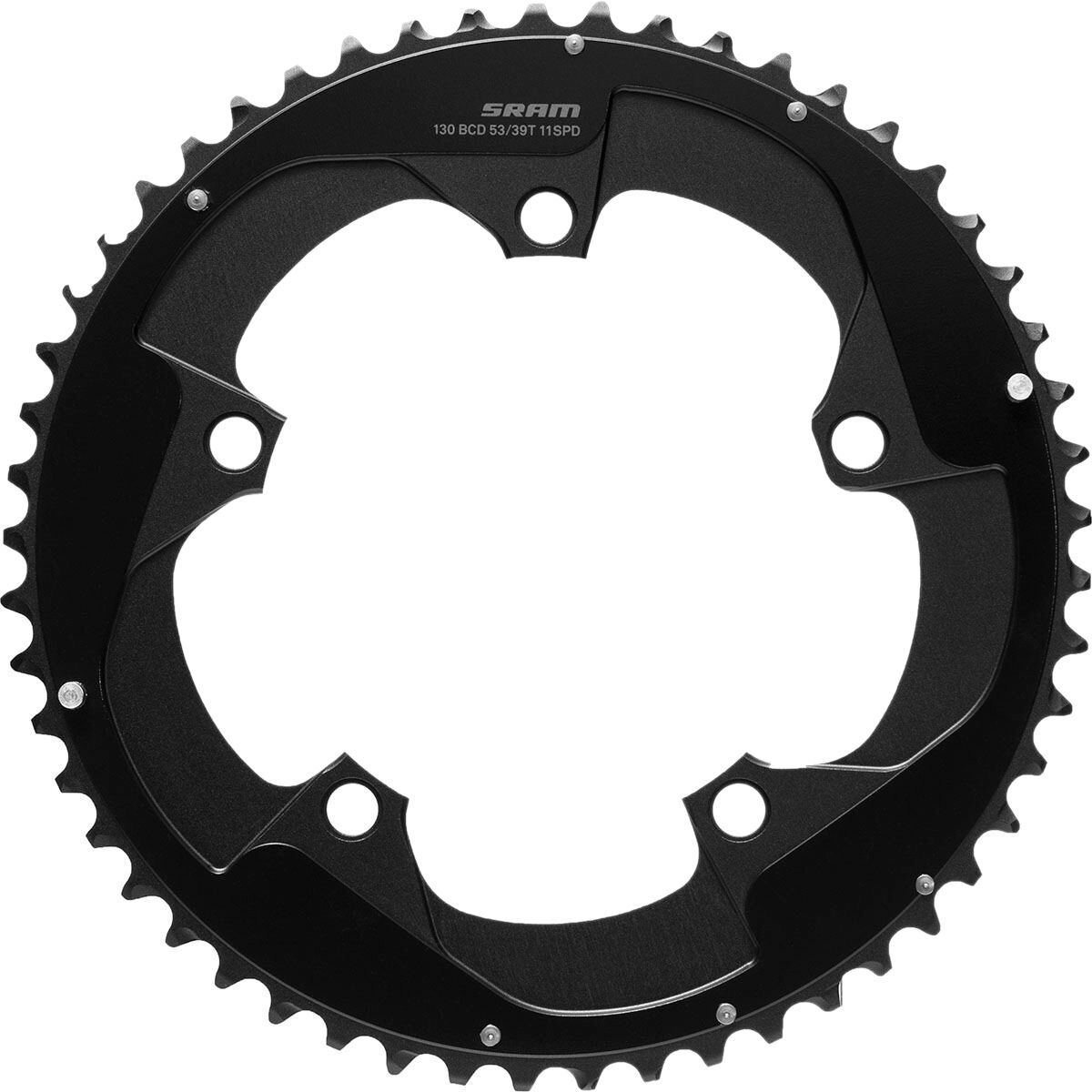 Image of SRAM Red Road Chainring - 2024 Black, 52Tx110 BCD, S2