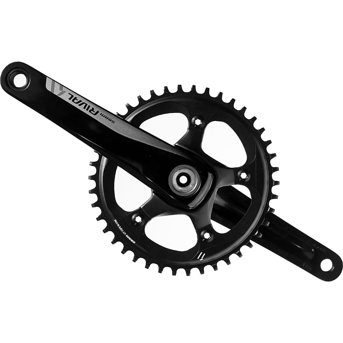 Image of SRAM Rival 1 GXP Crankset Black, 175mm, 42T