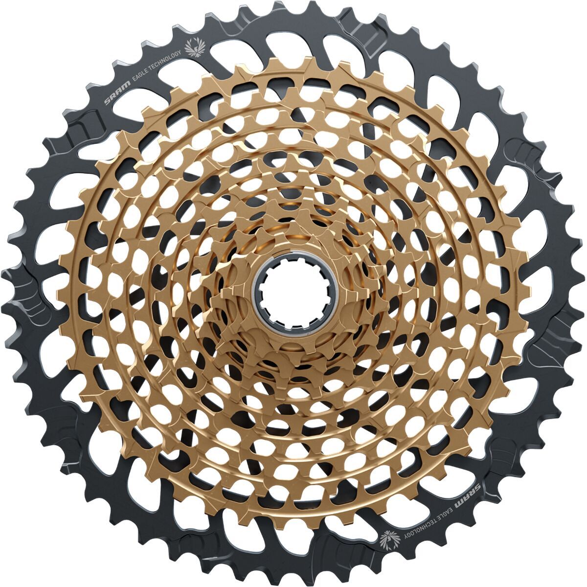 Image of SRAM XG-1299 XX1 Eagle 12-Speed Cassette Gold, B1, 10-52t