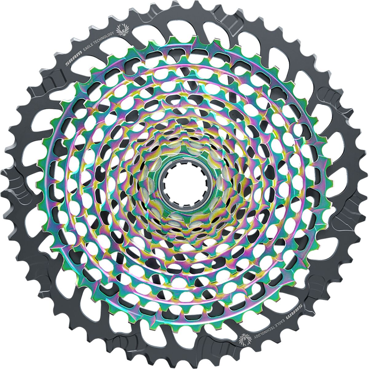 Image of SRAM XG-1299 XX1 Eagle 12-Speed Cassette Rainbow, B1, 10-52t