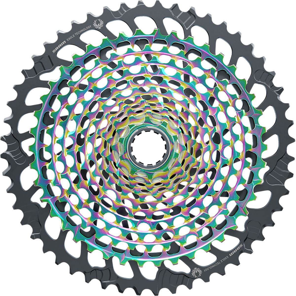 Image of SRAM XG-1299 XX1 Eagle 12-Speed Cassette Rainbow, B1, 10-52t
