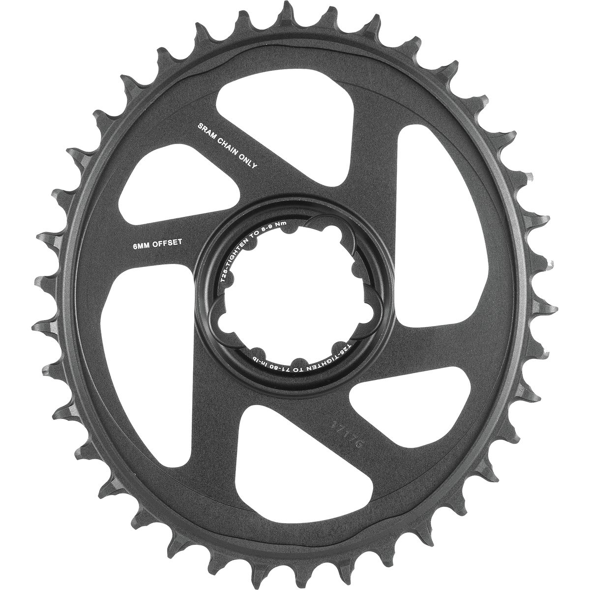 SRAM SRAM X-Sync 2 Eagle 12-Speed Direct Mount Oval Chainring One Color, 34T/6mm Offset