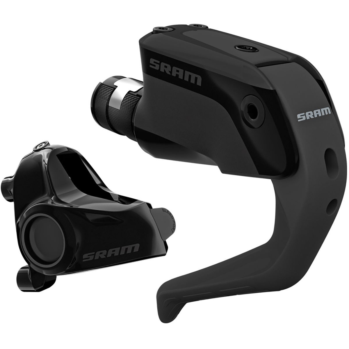 Image of SRAM S-900 Aero HRD Disc Brake Lever and Caliper Rear, flat mount, 20mm offset