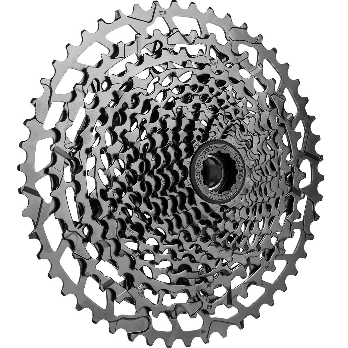 Image of SRAM PG-1230 NX Eagle 12-Speed Cassette Black, 11-50t