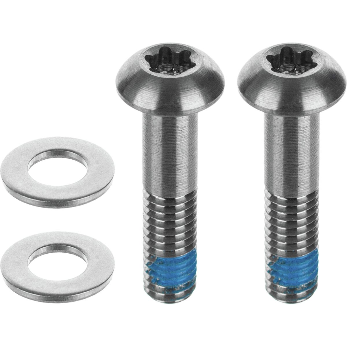 Image of SRAM Titanium Flat Mount Disc Caliper Bracket Bolts Titanium, 15mm