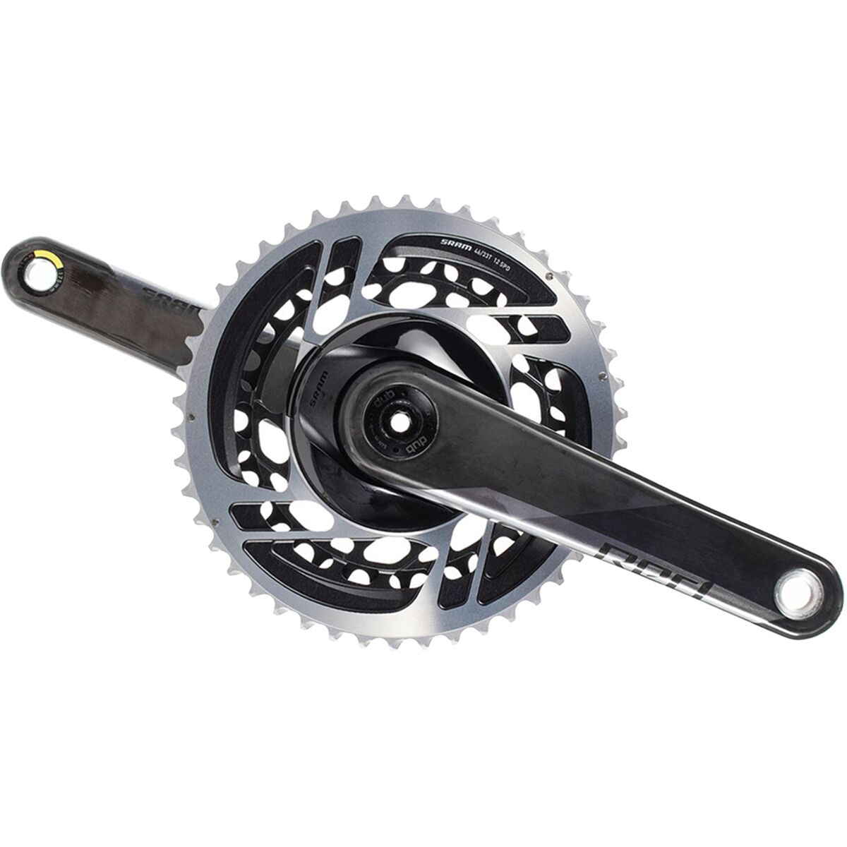 SRAM SRAM Red DUB 12-Speed Crankset - 2023 Natural Carbon, 172.5mm, 46/33t