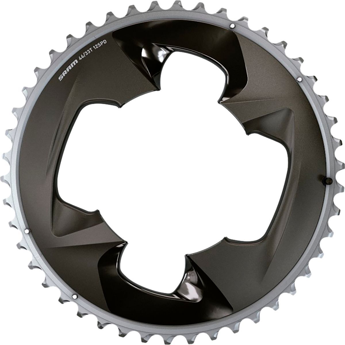 Image of SRAM Force 12-Speed Chainring Polar Grey, 43T, Wide