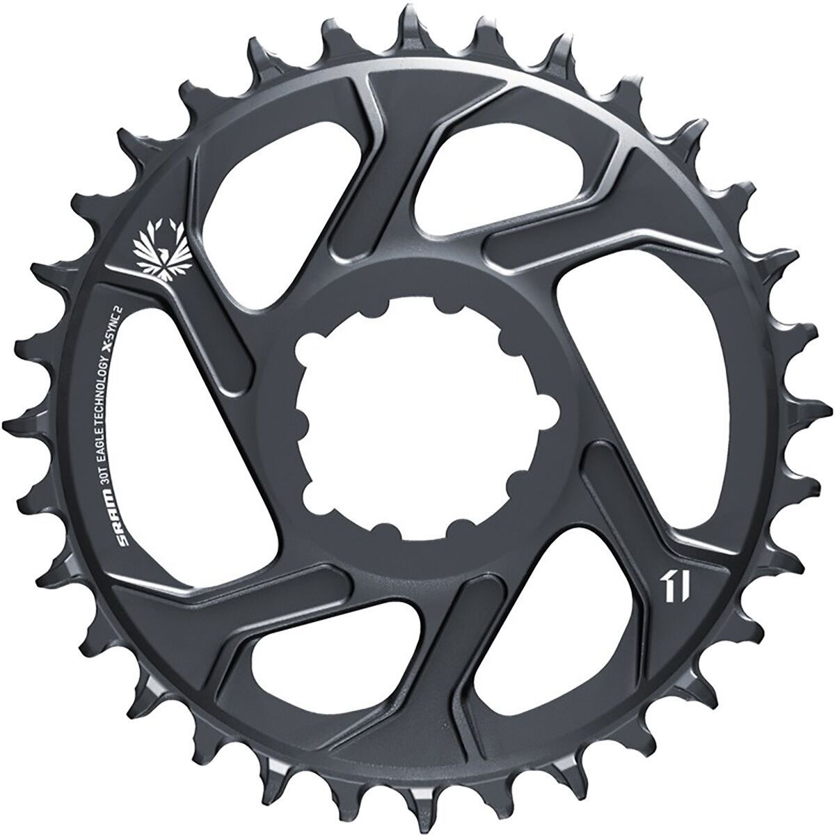 Image of SRAM X-Sync 2 SL Direct Mount Chainring - Boost Lunar Grey, 30T, 3mm Offset