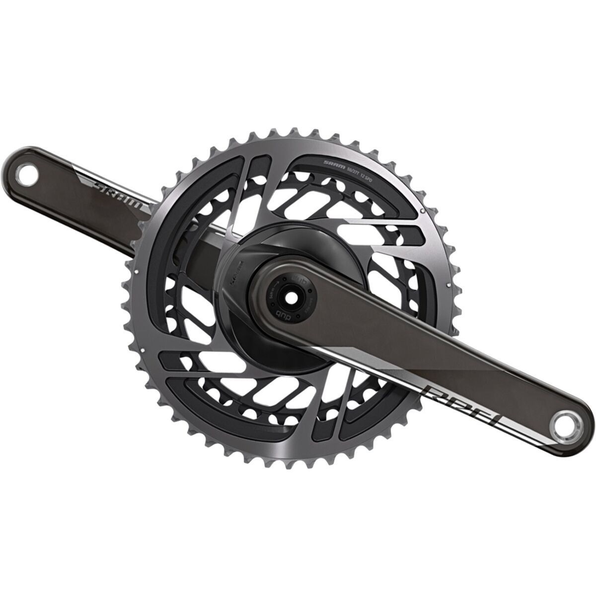 SRAM Red GXP 12-Speed Crankset Natural Carbon, 175mm, 48/35t