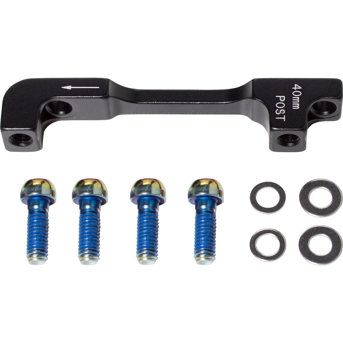 Image of SRAM Post Mount Brake Adapter Rainbow, 40mm, Post Mount