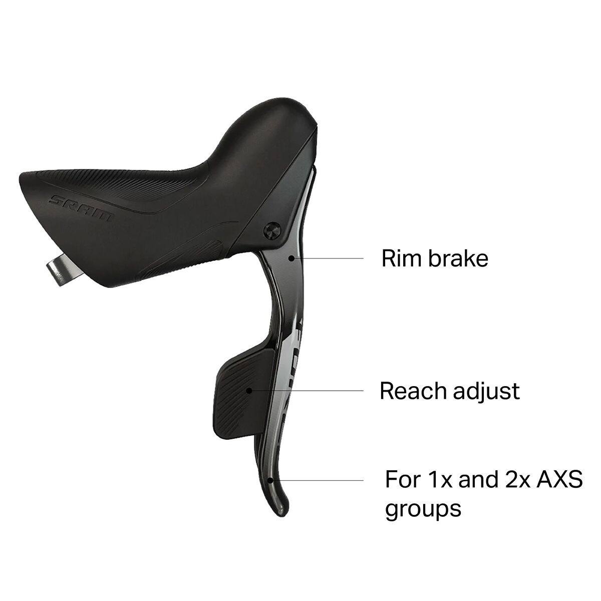 SRAM Force eTap AXS Shifter - Bike