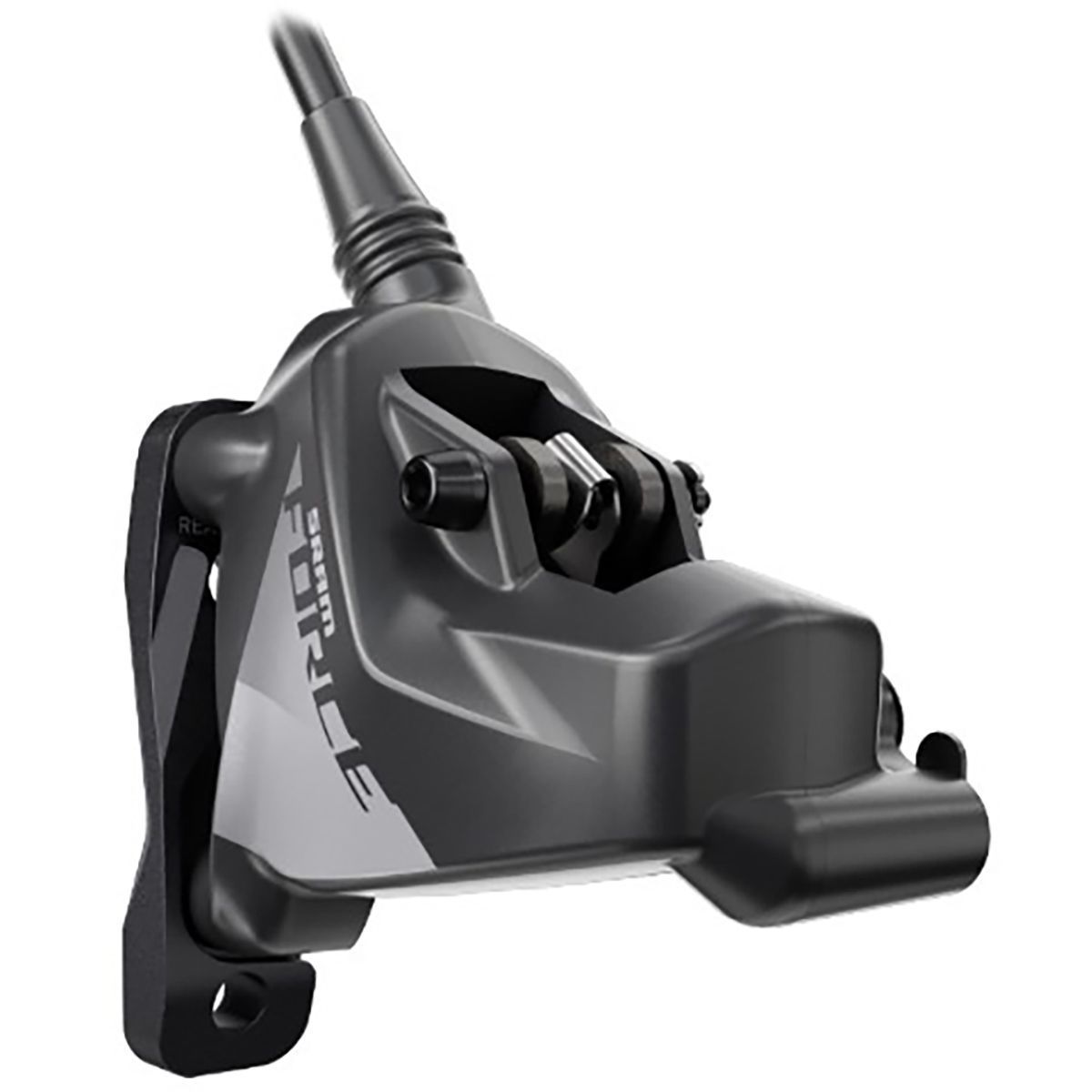 Image of SRAM Force eTap AXS HRD Disc Brake Caliper Grey, Flat Mount