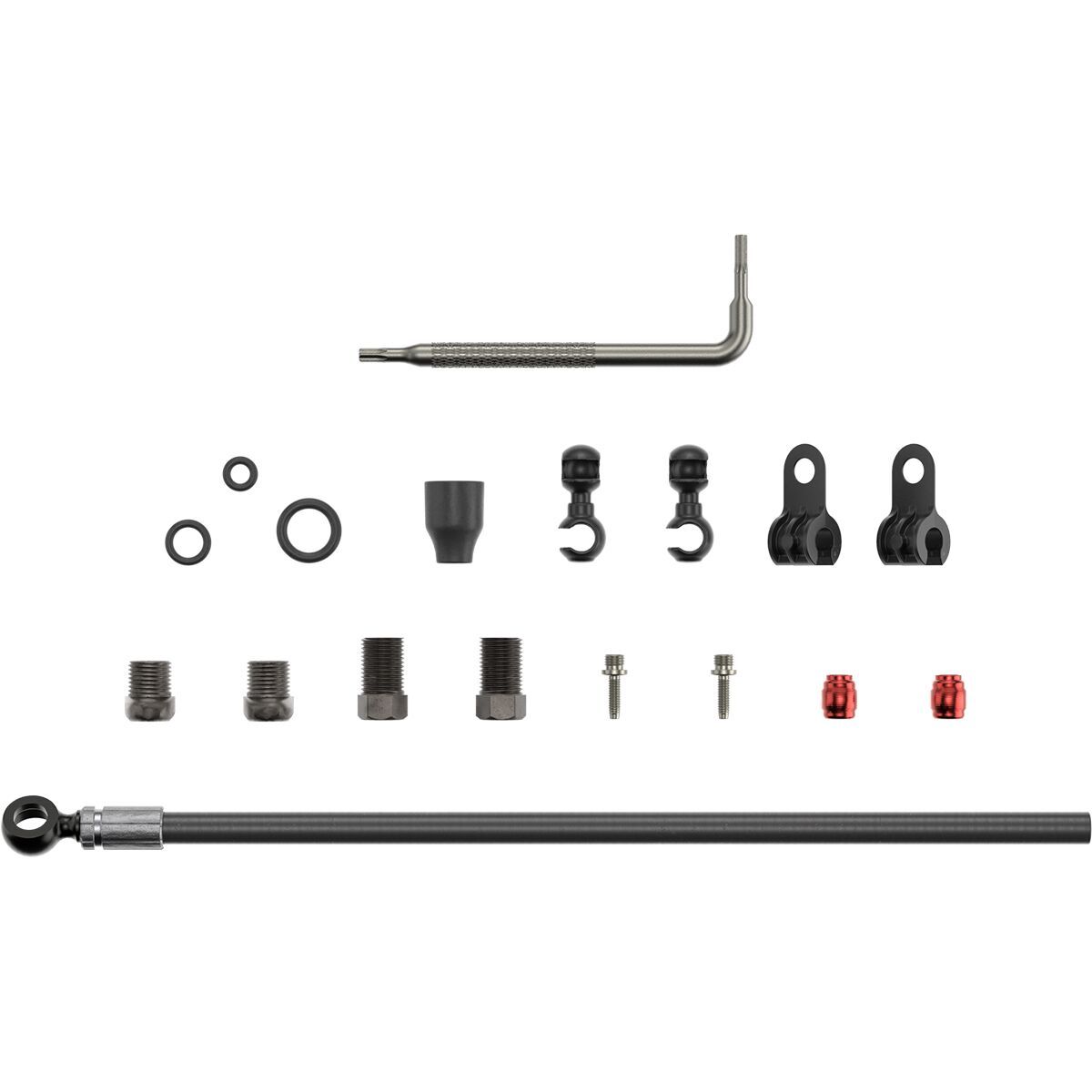 Image of SRAM Hydraulic Brake Hose Kit Black Banjo, Level ULT,Level TLM (A1), CODE R/RSC (B1),Red eTap HRD,S900 Monoblock