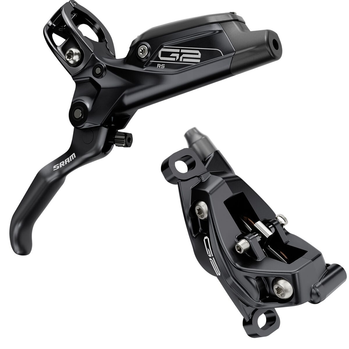 Image of SRAM G2 RS (A1) Disc Brake Gloss Black, Anodized, Front