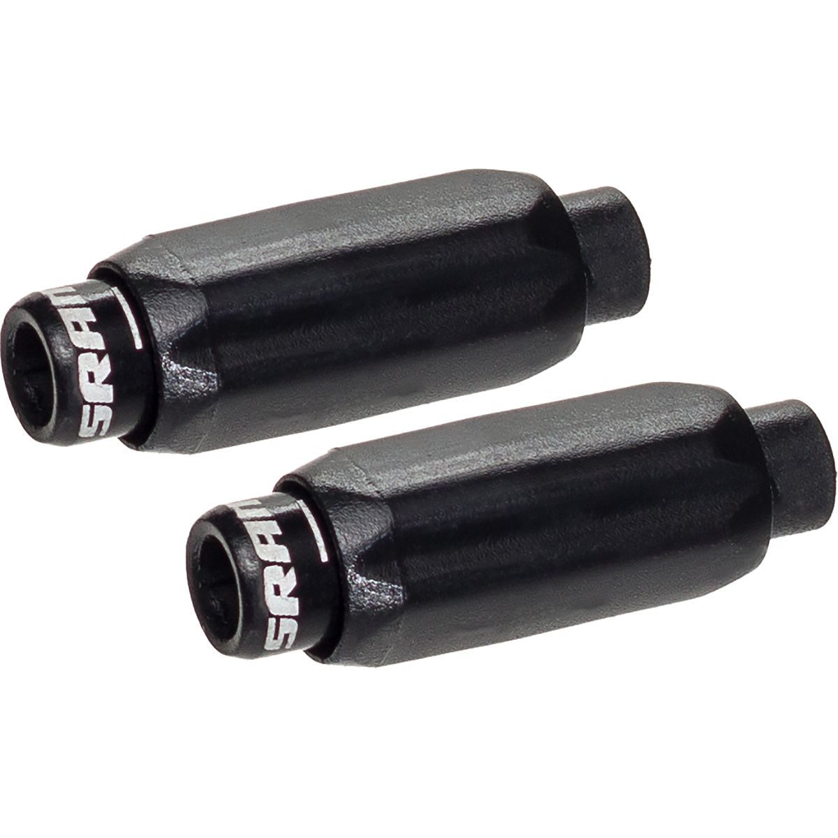 Image of SRAM Compact Alloy Barrel Shift Cable Adjusters Black, Pair