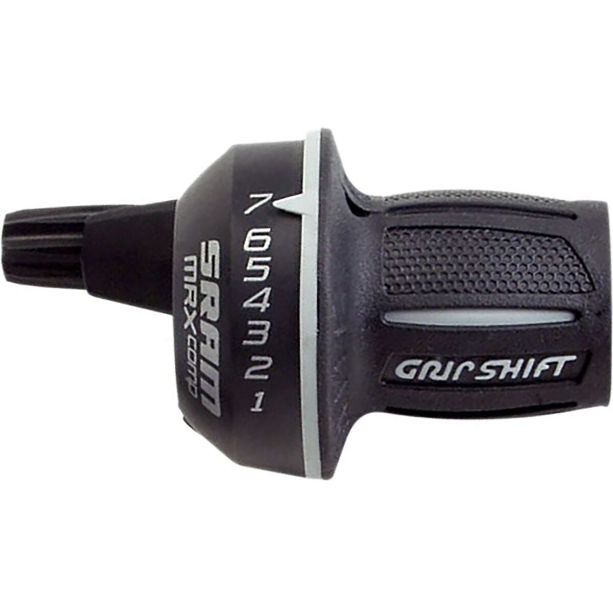 Image of SRAM MRX Comp Twister 7-Speed Shifter Black, 7-Speed Speed