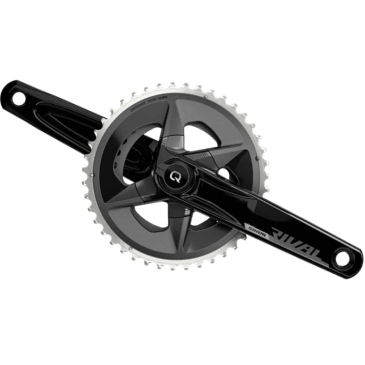 Image of SRAM Rival AXS 12-Speed Power Meter Crankset Black, 175mm, 46-33T