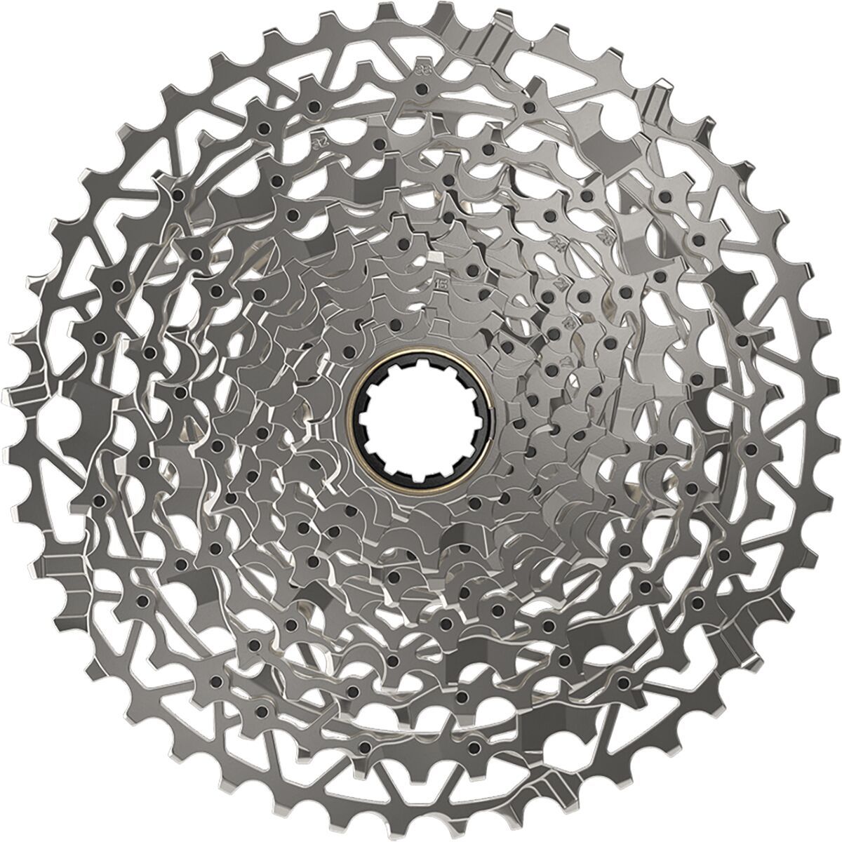 Image of SRAM Rival XPLR XG-1251 12-Speed Cassette Silver, 10-44T